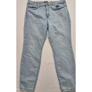 Banana Repbulic skinny fit women's light wash denim blue jeans sz. 34/18